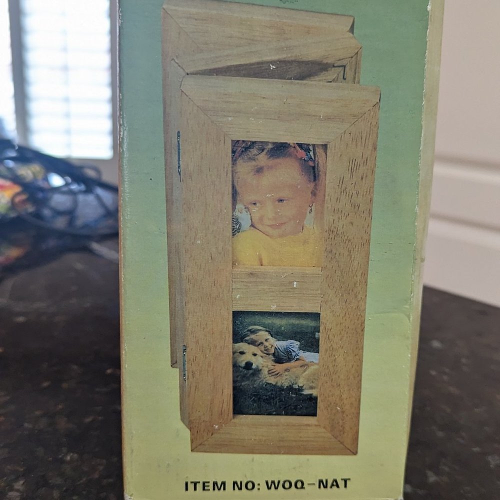 6-Picture Wooden Collage Frame BRAND NEW!
